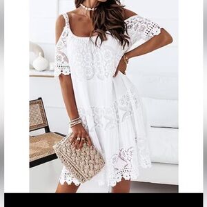 Summer laced dress size S